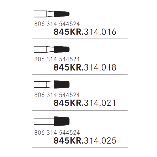 Бор для Inlay - Overlay...